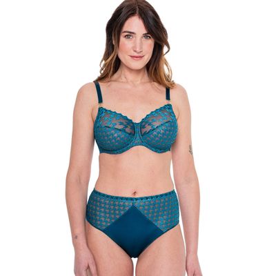 Louisa Bracq BH: Tailor, Neon Botanic, 3delige cup, Europese Maten
