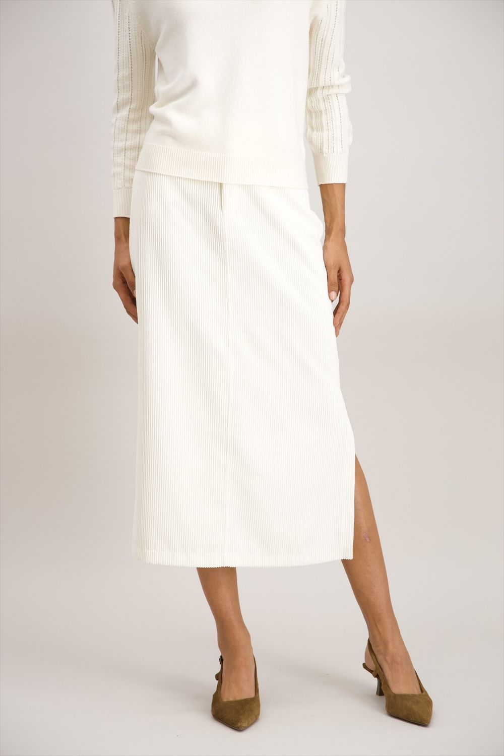 Signe Nature Rok: Ecru, Ribfluweel
