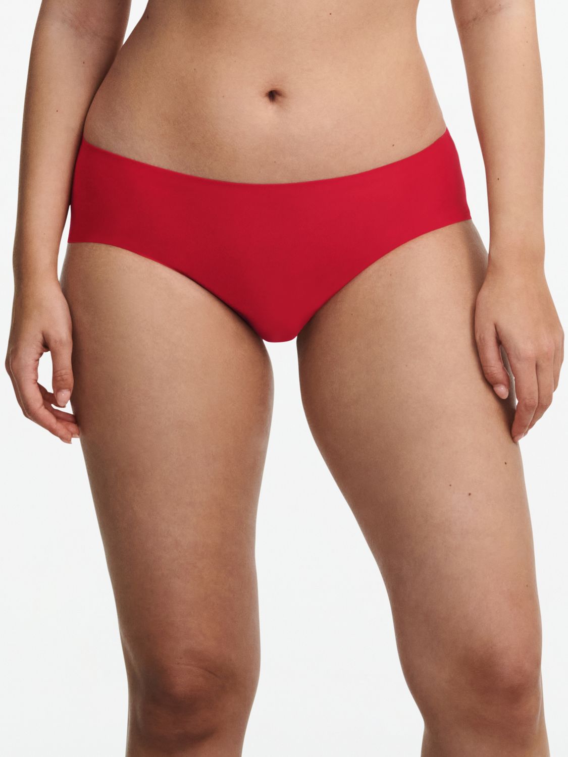 Chantelle softstretch Hipster: Poppy Red, Shorty model, naadloos ( TU: XS/XL )