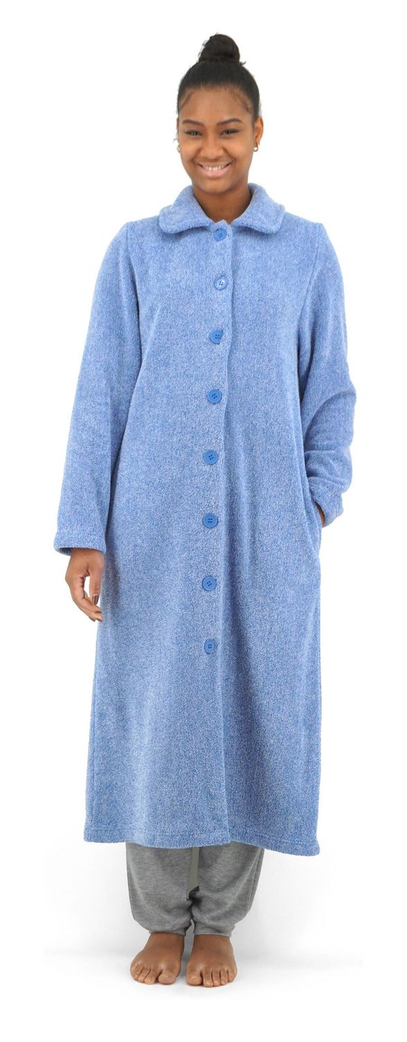 Egatex Kamerjas dames: Blauw, met knopen
