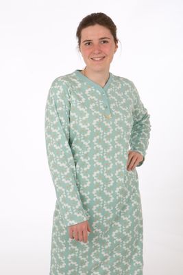 Perlina Dames nachthemd: Janne b, Gemoltoneerd, 100cm