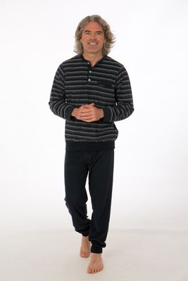 Perlina Heren pyjama: Steve, Navy, Badstof