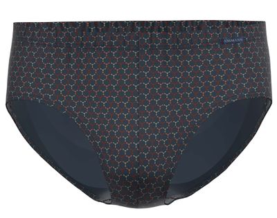 Ammann Heren Slip: Blauw met motief