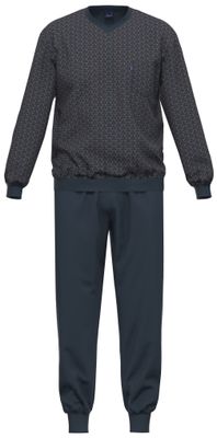 Ammann Heren pyjama: geprint, 100% Katoen