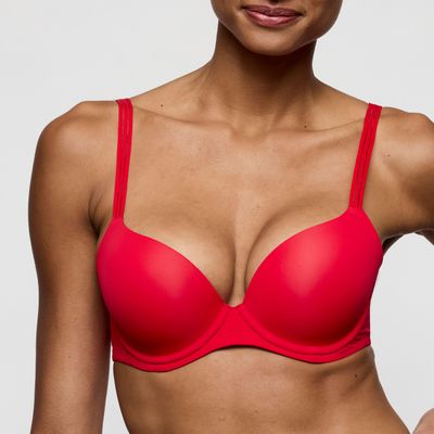 Marie Jo Push up bh: Louie True Red, Europese maten