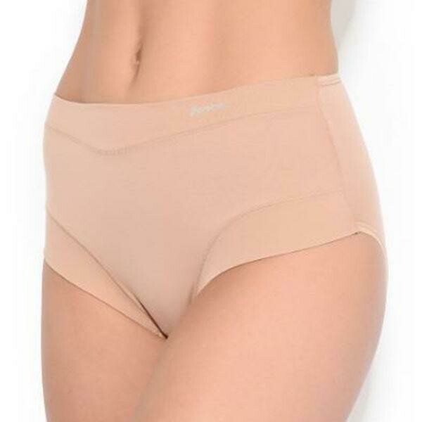 Janira Slip: Esencial dames maxi verpakt per 2 M tot XXXL  ( huidskleur )