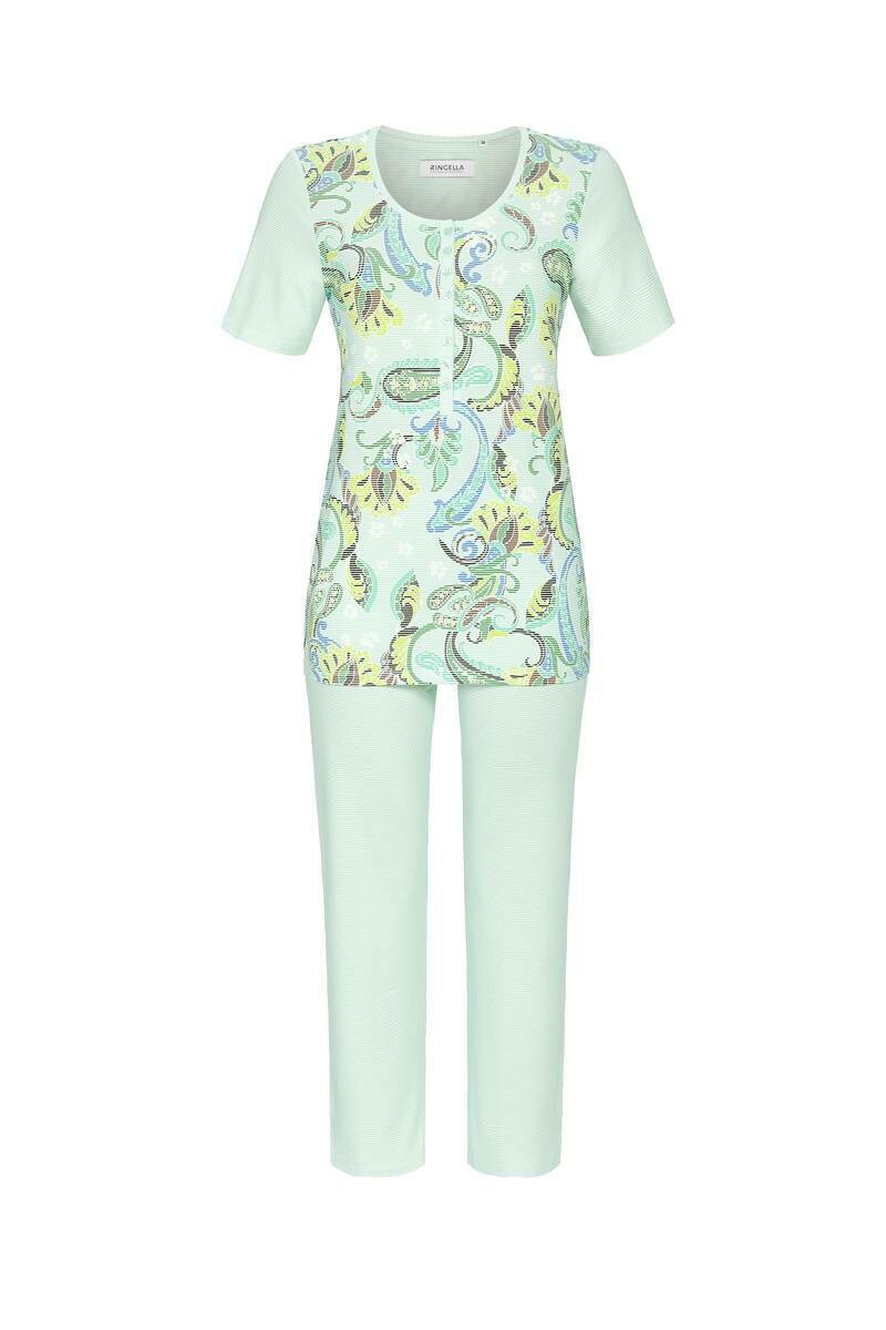 Ringella Pyjama: T-shirt met 7/8 broek ( Bijna lang )