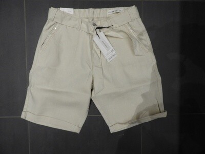 Para Mi Linnen Short: Zoë Elastic Flowy Linnen ( Stone )
