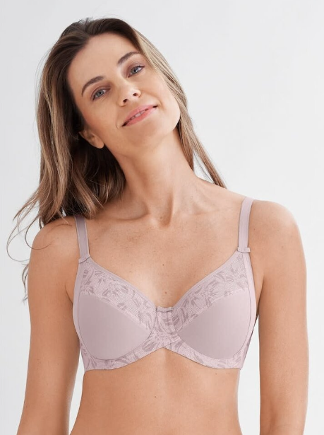 Felina Beugelbh: Mesh Ilusion: Purple Lotion, Europese Maten