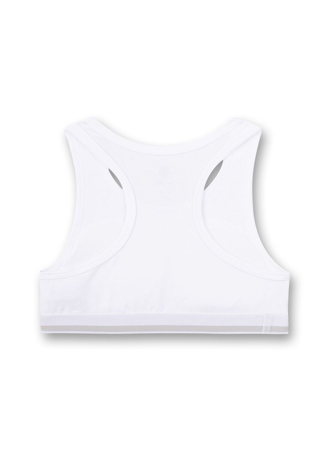 Sanetta bustier meisjes: Wit