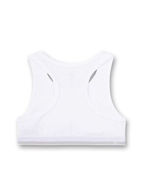 Sanetta bustier meisjes: Wit