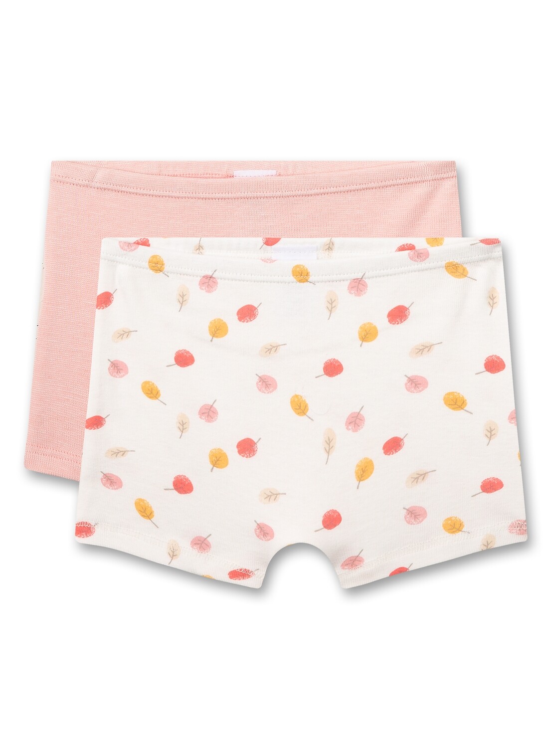 Sanetta meisjes boxer: duopack, blaadjes motief