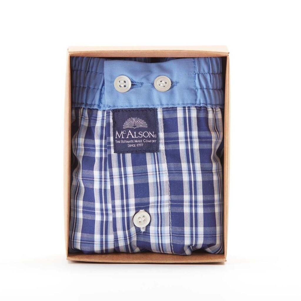 MC Alson Boxershort Heren: Carre, Los model met ingewerkte slip