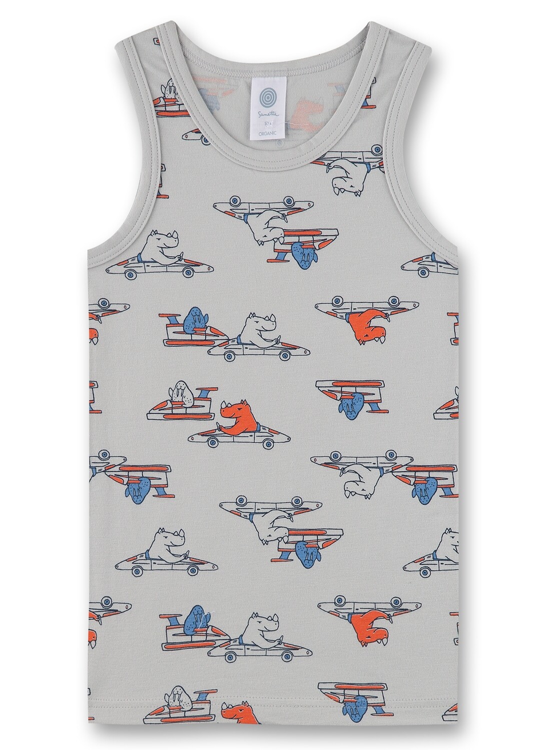 Sanetta Singlet jongens: Neushoorn