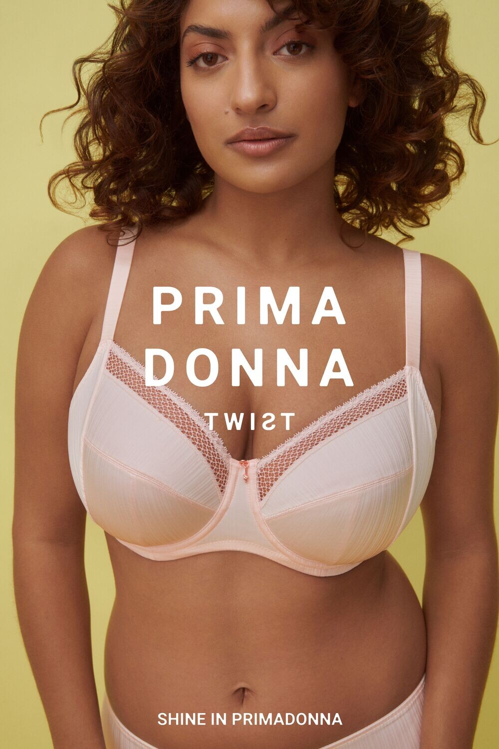Prima Donna Twist Beugelbh: Knokke, Chrystal Pink, Europese Maten
