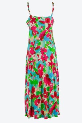 Signe Nature zomerkleed: Multi color, Lang model