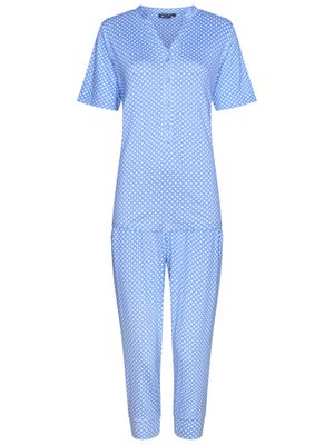 Pastunette Deluxe Pyjama Dames: Korte mouw, 3/4 broek