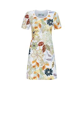 Ringella Nachthemd dames: Bloomy, korte mouw