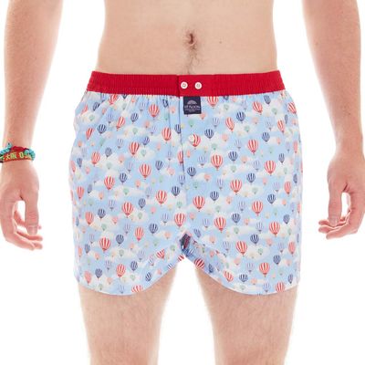 MC Alson Boxershort Heren: Luchtballon, los model, ingewerkte slip