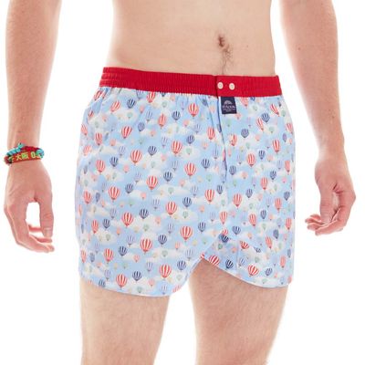 MC Alson Boxershort Heren: Luchtballon, los model, ingewerkte slip