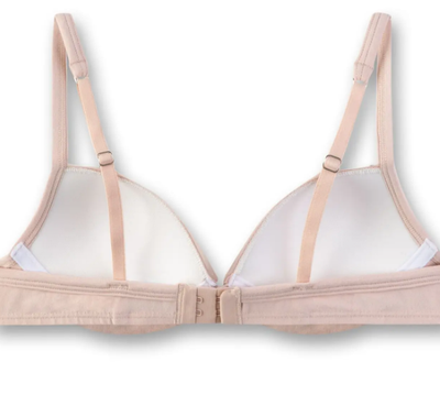 Sanetta Tiener Bh: Nude kleur, ideale starter, Europese Maten