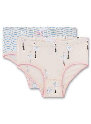 Sanetta Hipster Meisjes: Duopack, gestreept / geprint