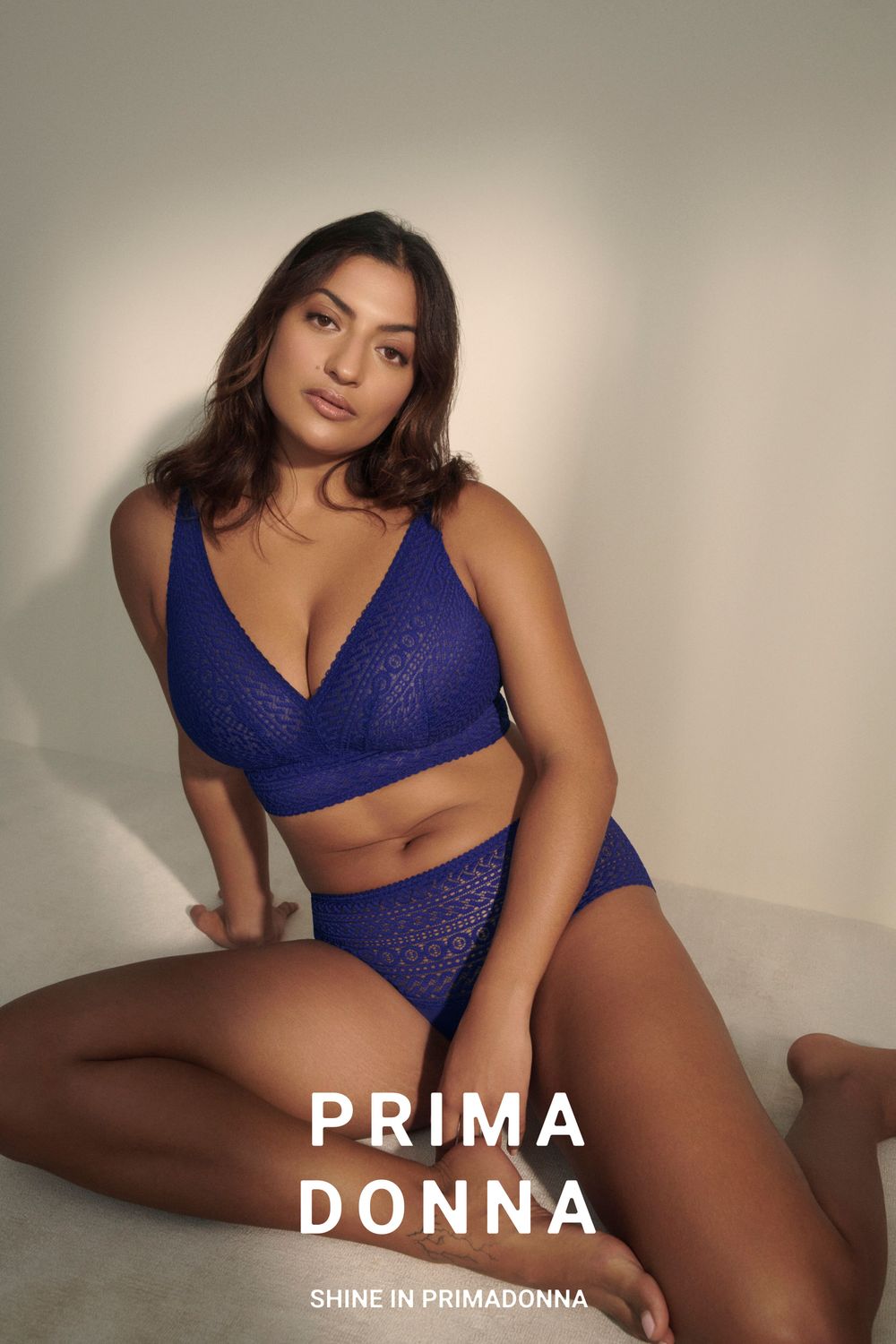 Prima Donna BH zonder beugel: Montara, Lazurite ( cobalt blauw ), europese maten