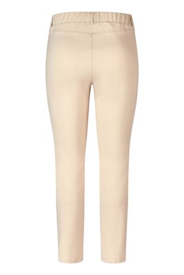 KJ Brand Broek Jenny: Beige, Elastiek in de lenden