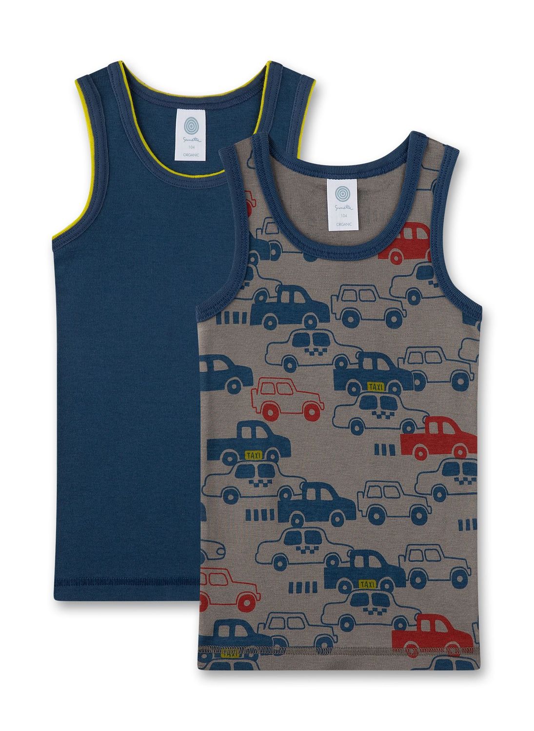 Sanetta Singlet jongens: Duopack, Auto's