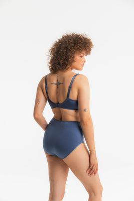 Louisa Bracq Maxi slip: Serie, jeans Blue