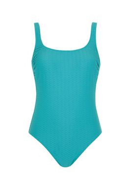 Olympia ( Sunflair ) Badpak: Turqouise, structuur stof