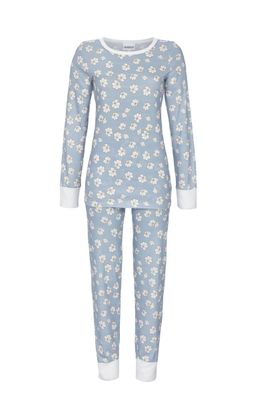 Ringella Pyjama Dames: Blauw interlock