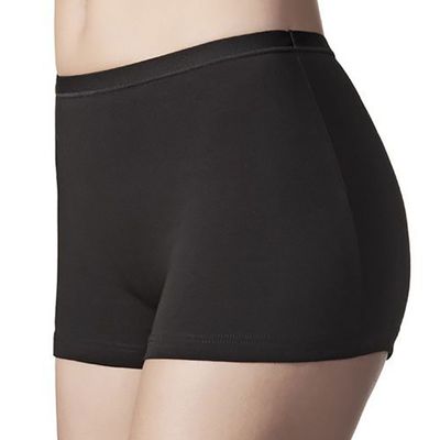 Janira Dames Boxer: Esencial Boxer 2 pack, Zwart / wit