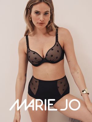 Marie Jo Voorgevormde BH: Daisy, Hartvorm, zwart, Europese Maten