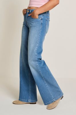 Para Mi dames broek Mira: Summer bleu jeans L32