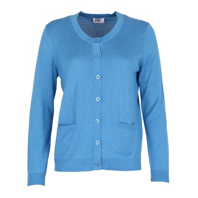 She Goes LaLa Gilet: Licht blauw, met knopen