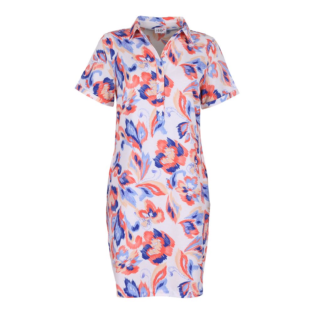 She Goes LaLa Hemdskleed: koraal, lichte stof