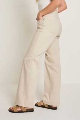 Para Mi Broek Eve Elastic: Stone, color denim