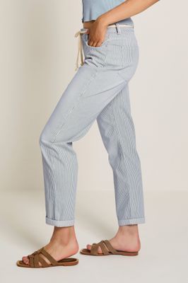 Para Mi Broek Bobby: Spring Stripes, Light Blue, L30