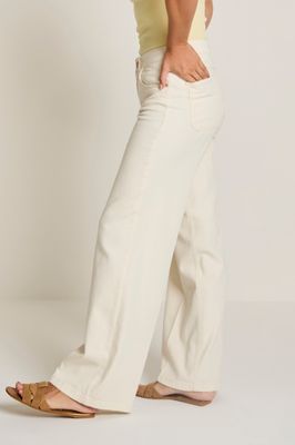 Para Mi Broek Mira: Denia Denim, Natural Cream, L32
