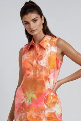 Signe Nature Hemdkleed: Multicolor, mouwloos