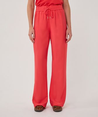 Esqualo Broek: Chili Red, Elastiek in de lenden