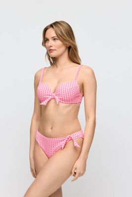 Marie Jo Swim Bikini Slip: Mary Lynn, Rose Gingham, Laag model