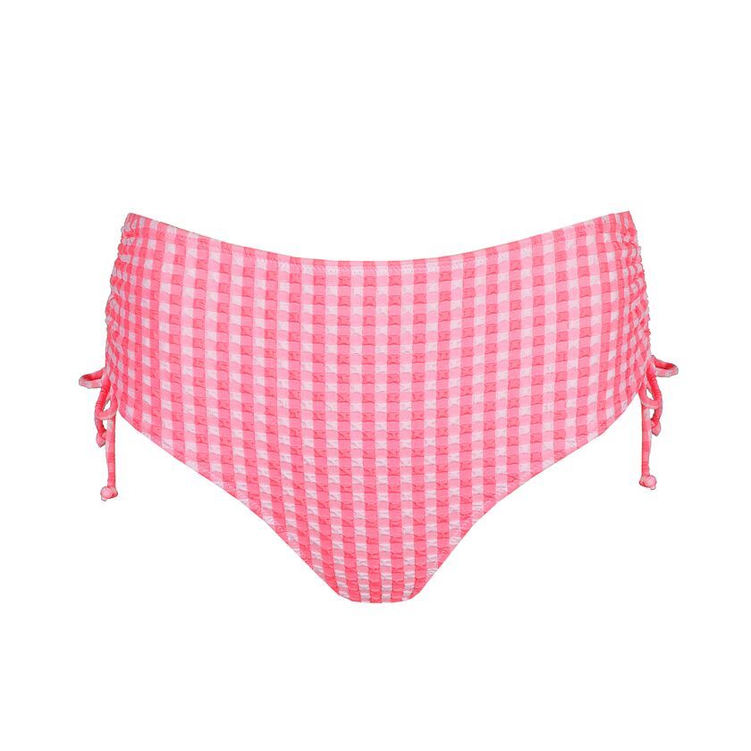 Marie Jo Swim Bikini Slip: Mary Lynn, Rose Gingham, taille model