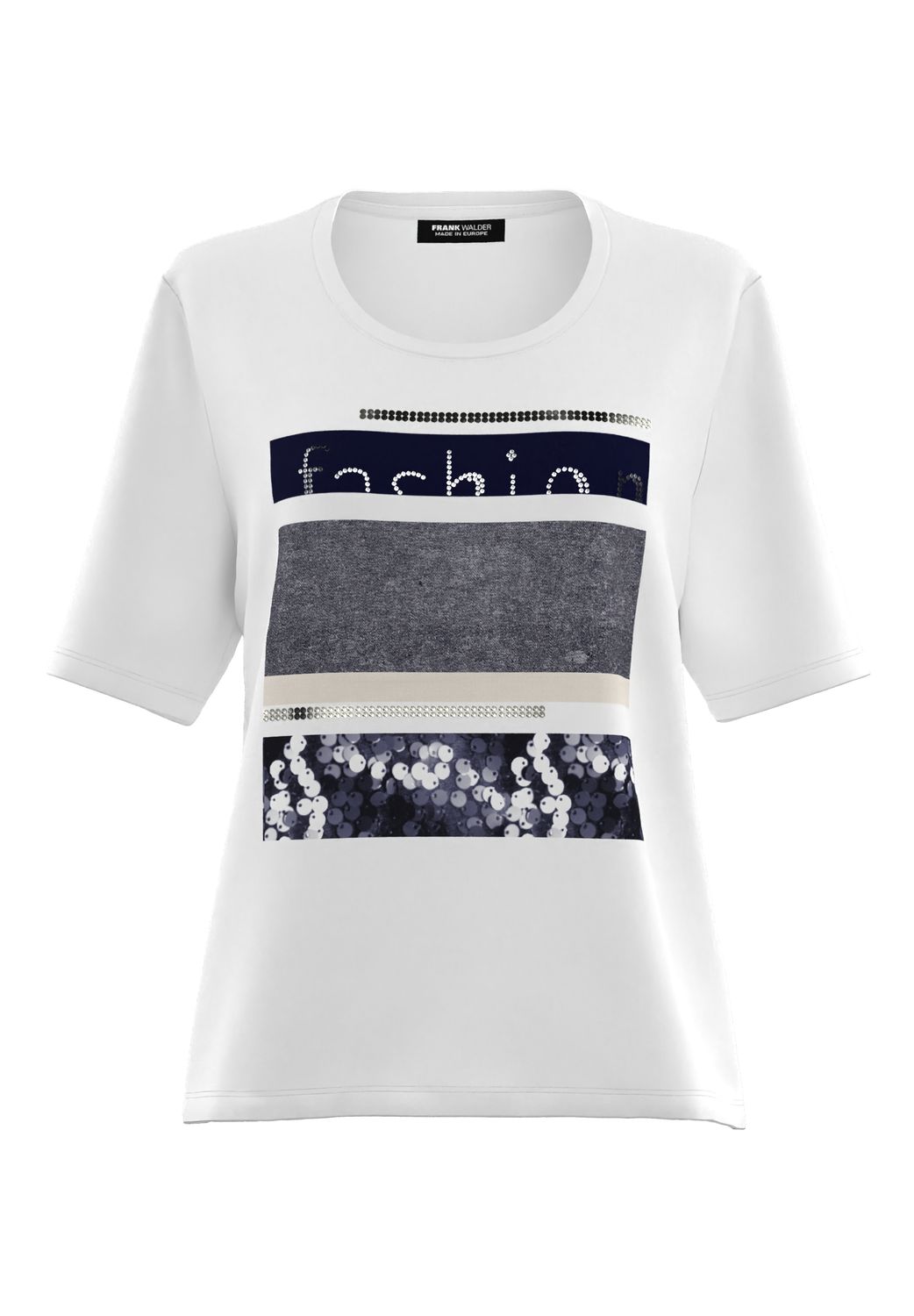 Frank Walder T-shirt: Korte mouw