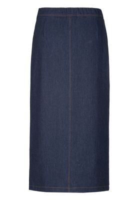 Frank Walder Jeans rok: met elastiek
