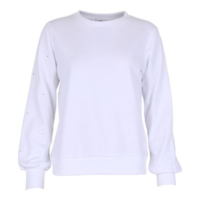 Luna ( She goes lala ) Sweater: wit, Jitske