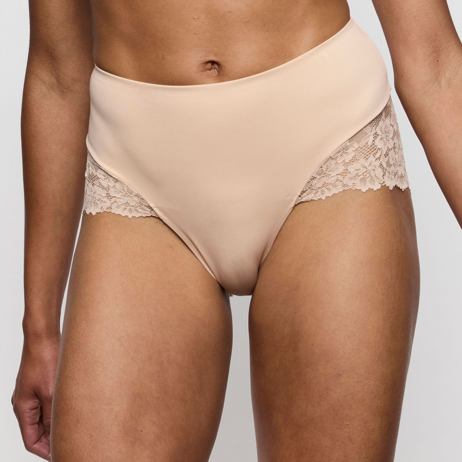 Marie jo Slip Taille: Soft Studio, naadloos, Caffe Latte, gladde kant