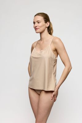 Marie jo Hemdje: Soft Studio, Bretel , Caffe Latte, met kantje