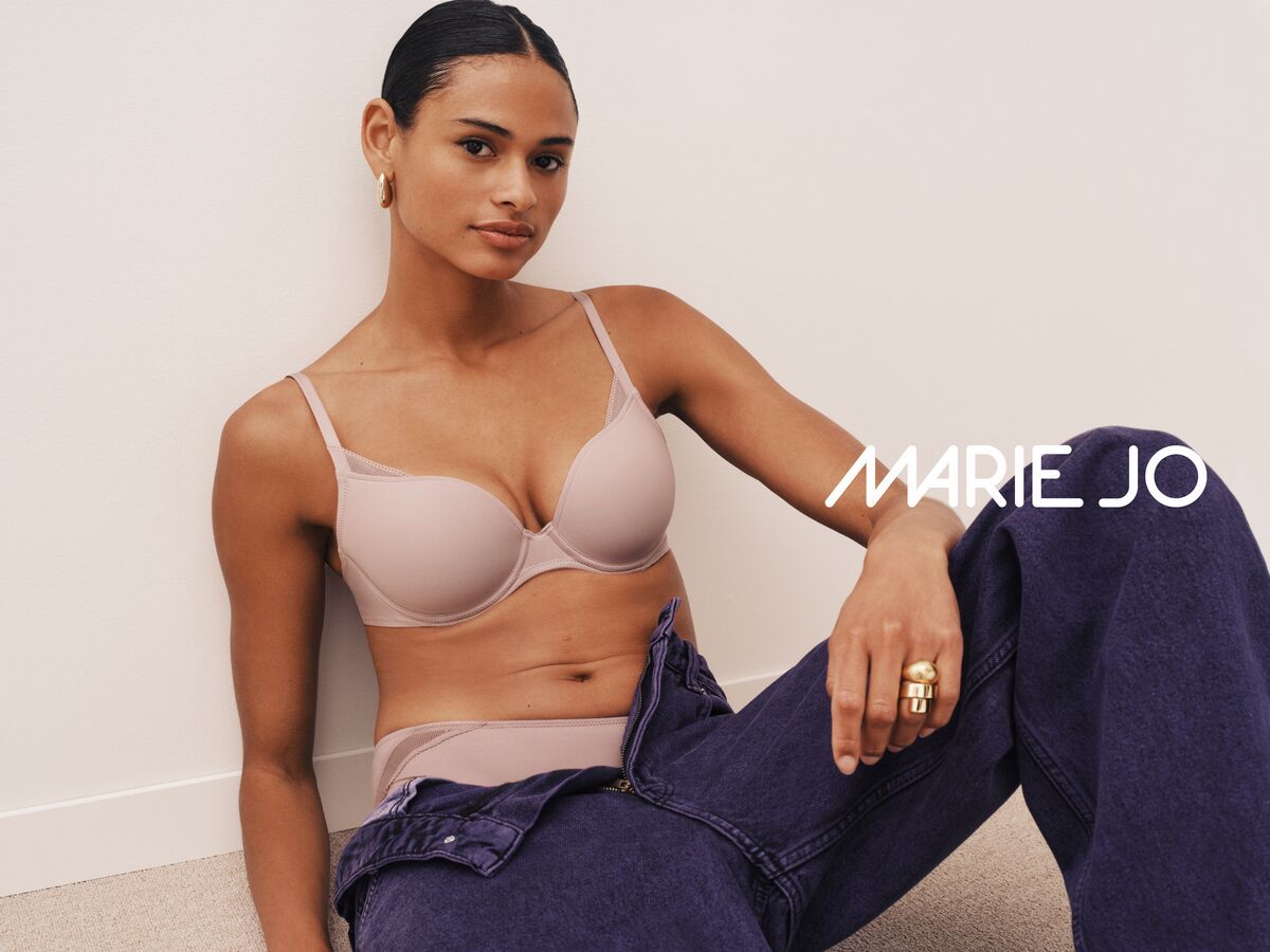 Marie jo BH voorgevormd: Milao, Shadow Grey, Hartvorm, Europese Maten